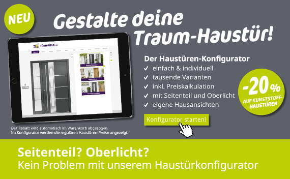 Gestalte deine Traumhaustür mit dem Haustürkonfigurator