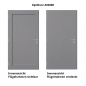 Preview: Haustür Aluminium RC2 OptiDoor Design 30200D Graualuminium 9007