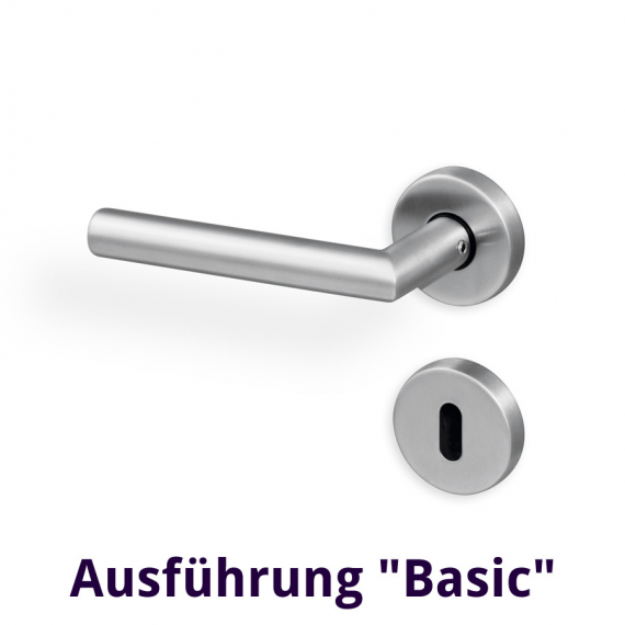 Edelstahldrückergarnitur Basic