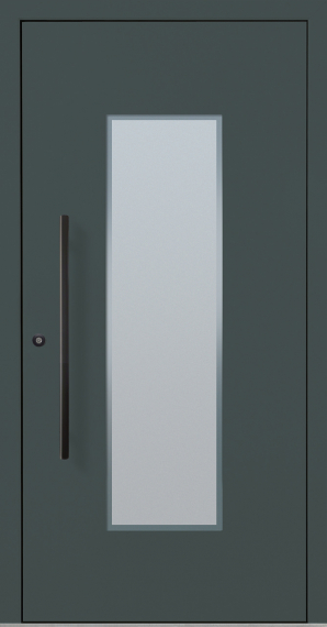 Haustür Aluminium RC2 OptiDoor Blackline 30402D DB 703