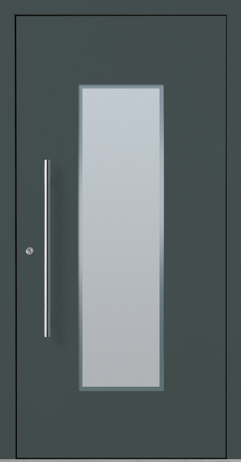 Haustür Aluminium RC2 OptiDoor Design 30402D DB 703